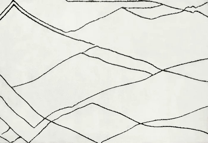 Ковер Berber 200x300 светло-белого цвета