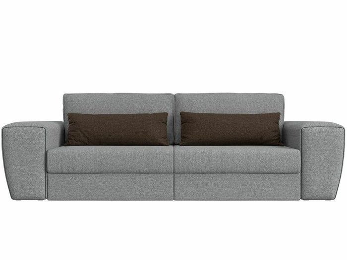 Прямой диван-кровать Лига 008 серого цвета - купить Прямые диваны по цене 61999.0