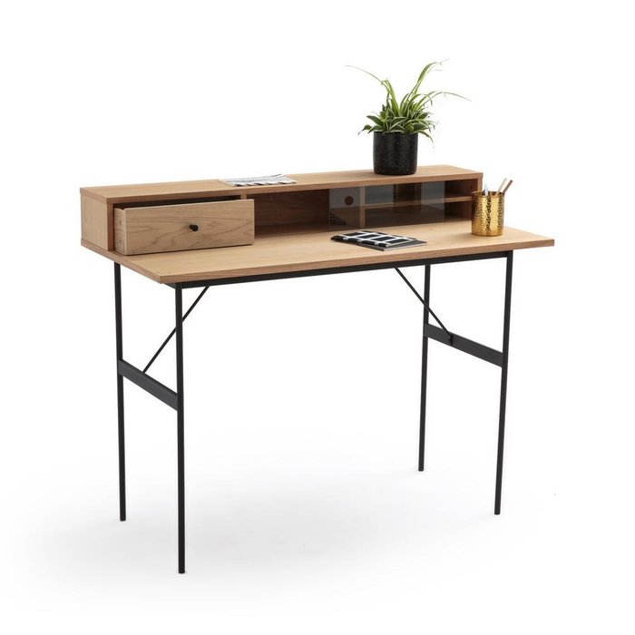 Письменный стол Nyjo с надстройкой  - купить Письменные столы по цене 22987.0