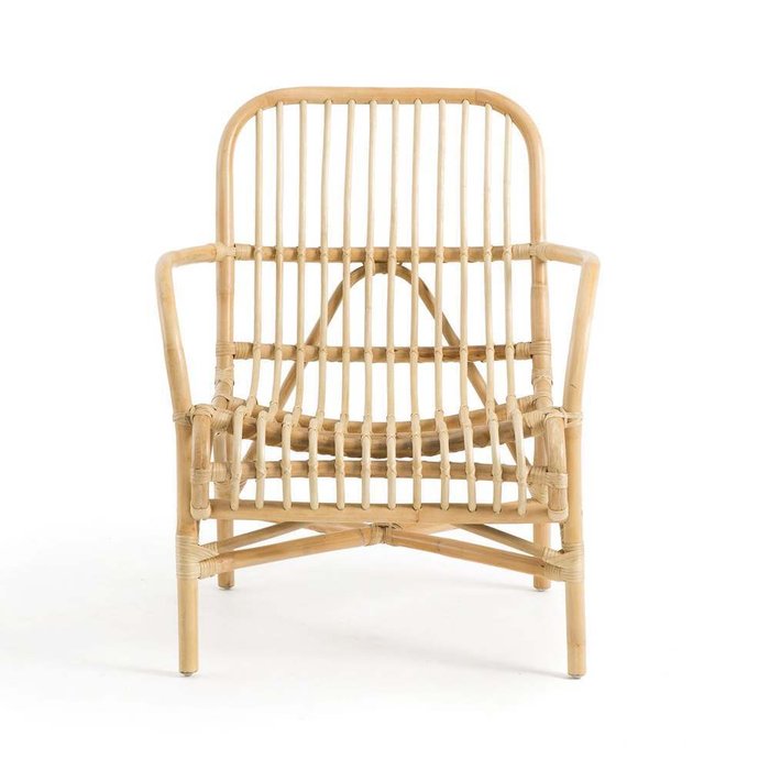 Кресло ротанговое Malu бежевого цвета - купить Интерьерные кресла по цене 12671.0