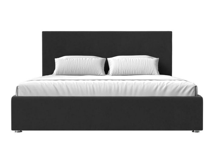 Кровать Кариба 160х200 серого цвета с подъемным механизмом  - купить Кровати для спальни по цене 70999.0