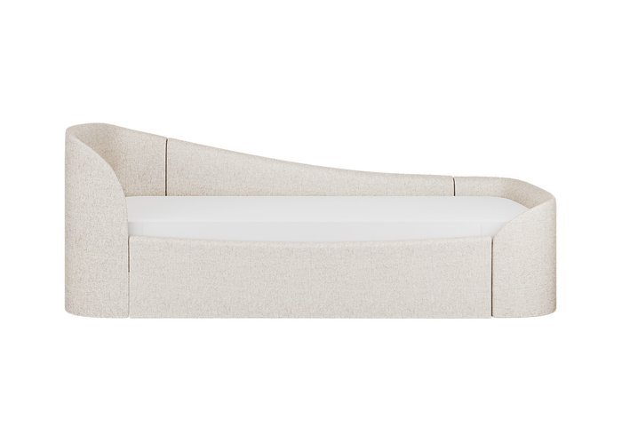 Диван-кровать Kidi Soft 90х200 бежевого цвета с низким изножьем - лучшие Одноярусные кроватки в INMYROOM Диван-кровать Kidi Soft 90х200 бежевого цвета с низким изножьем - лучшие Одноярусные кроватки в INMYROOM