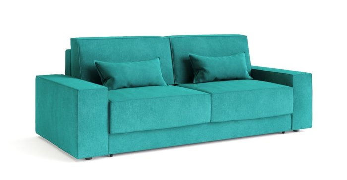 Диван-кровать Модесто бирюзового цвета - купить Прямые диваны по цене 80256.0