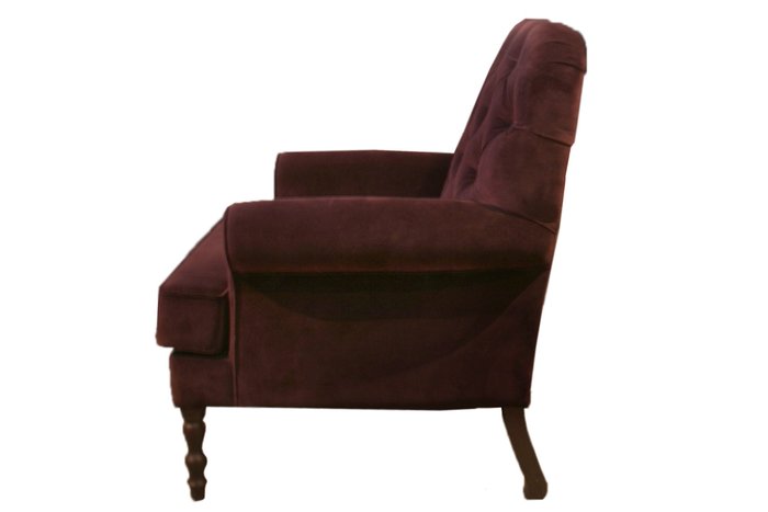 Кресло Sevilla-S бордового цвета - лучшие Интерьерные кресла в INMYROOM