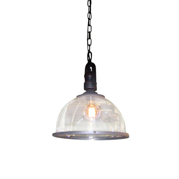 Подвесной светильник Bistro Schuller из металла бронзового цвета с ржавой патиной