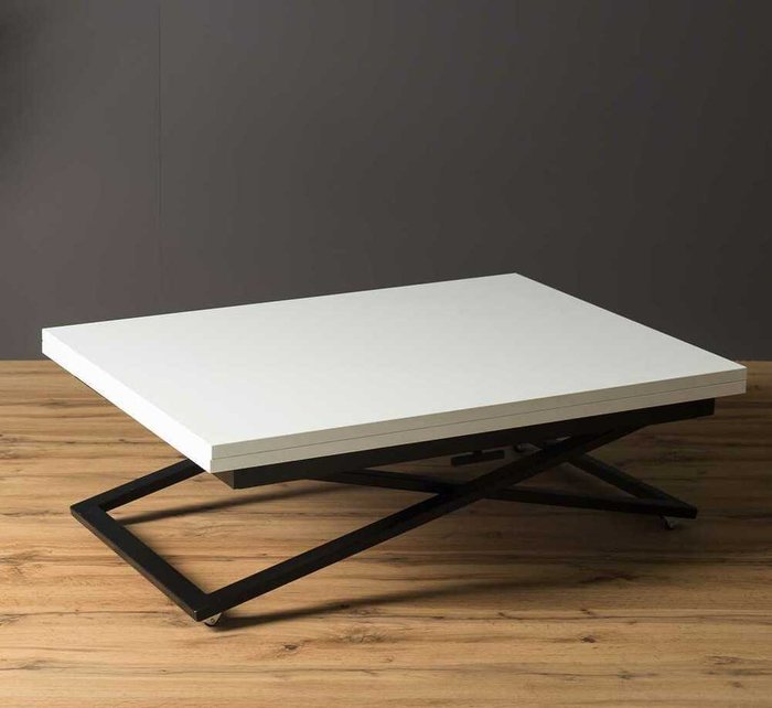 Стол трансформер Compact белого цвета - купить Обеденные столы по цене 27490.0
