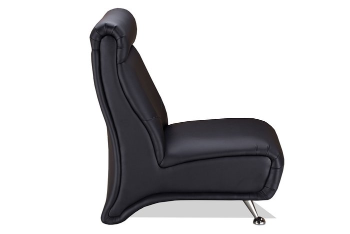 Кресло Ва-банк черного цвета - лучшие Интерьерные кресла в INMYROOM