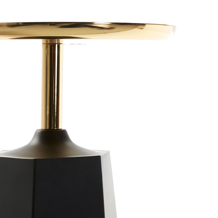 Столик приставной Plamp с золотой столешницей - лучшие Журнальные столики в INMYROOM