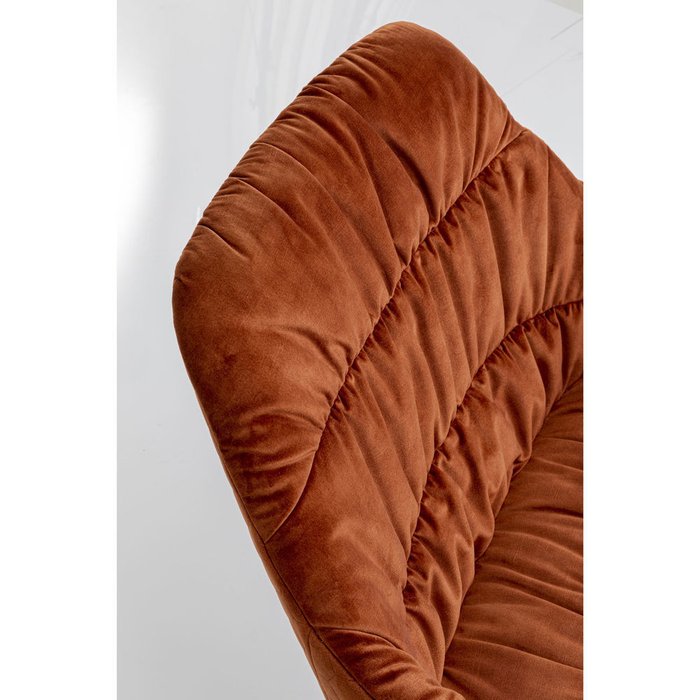 Кресло вращающееся Bristol коричневого цвета - лучшие Интерьерные кресла в INMYROOM