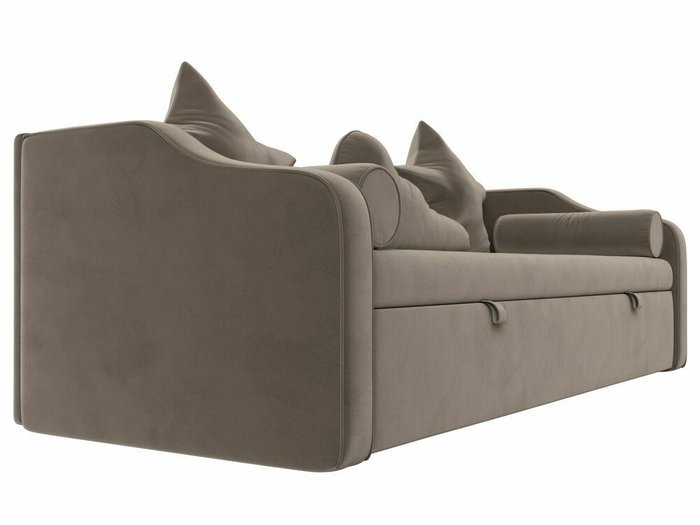 Детский диван-кровать Рико коричневого цвета  - лучшие Прямые диваны в INMYROOM