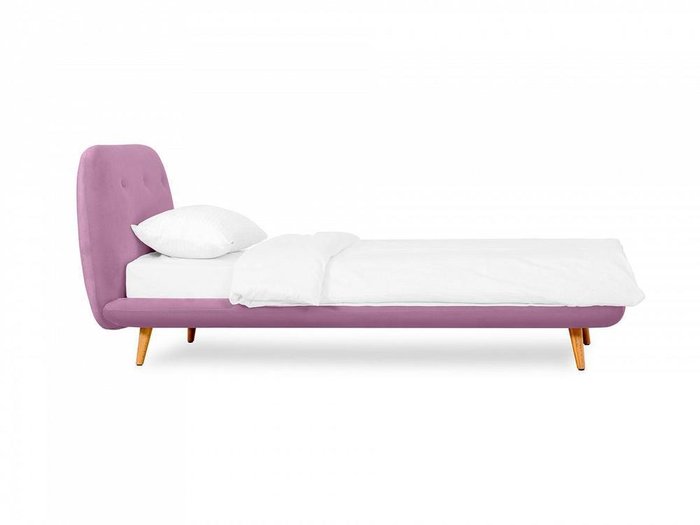 Кровать Loa 90х200 лилового цвета - купить Кровати для спальни по цене 50040.0