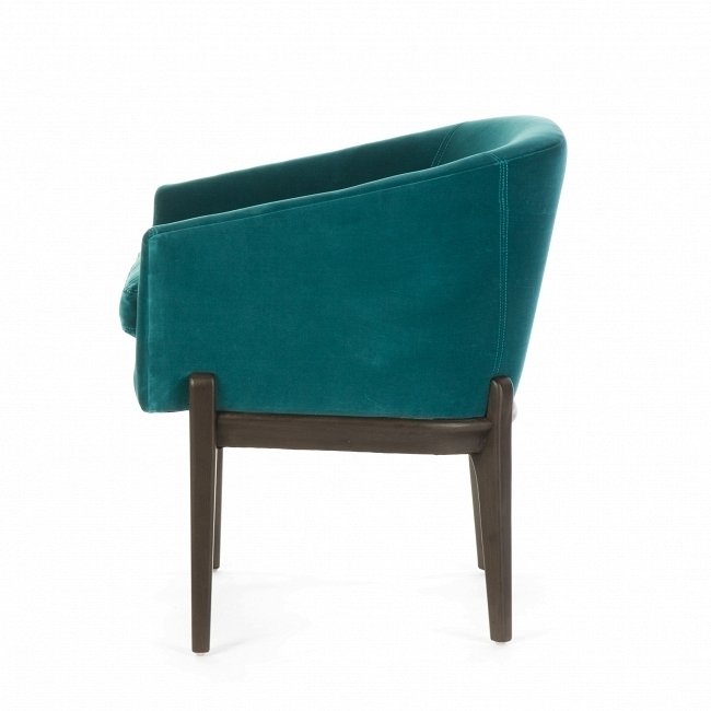 Кресло Copeland Dining Chair с ножками из массива дуба - купить Интерьерные кресла по цене 58710.0