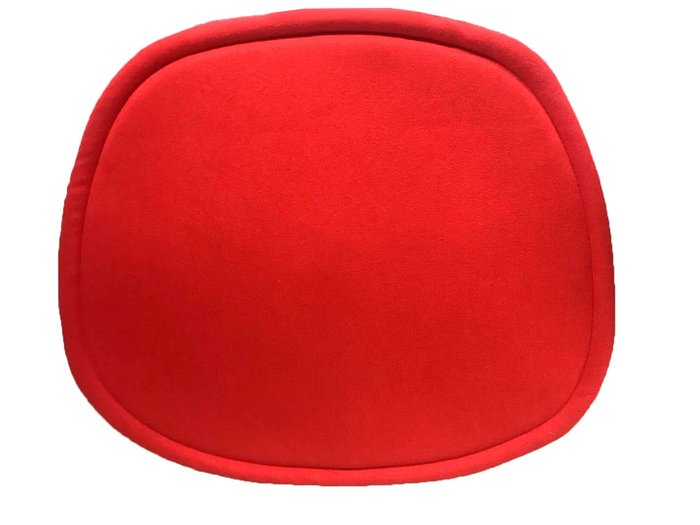 Подушка для стула красного цвета