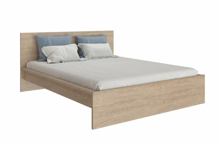 Кровать Анастасия 160x200 цвета дуб роше - лучшие Кровати для спальни в INMYROOM