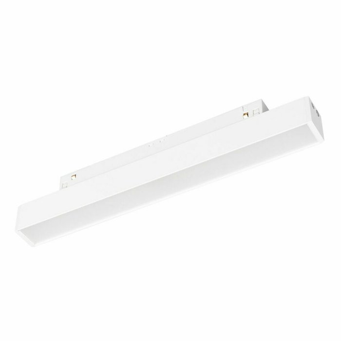 Трековый магнитный светильник Arlight MAG-ORIENT-FLAT-L235-8W Warm2700 (WH, 100 deg, 48V) 055985 Трековый магнитный светильник Arlight MAG-ORIENT-FLAT-L235-8W Warm2700 (WH, 100 deg, 48V) 055985