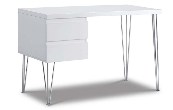 Стол письменный Novum белого цвета - купить Письменные столы по цене 23056.0