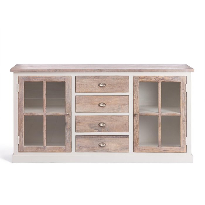 Комод Riviera бело-бежевого цвета - лучшие Комоды в INMYROOM