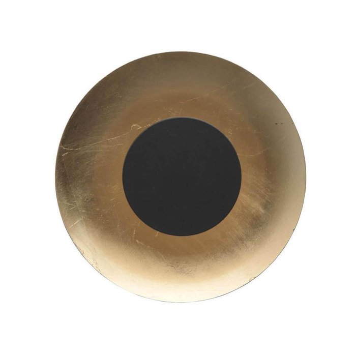 Настенный светодиодный светильник Галатея 12 из металла черного цвета