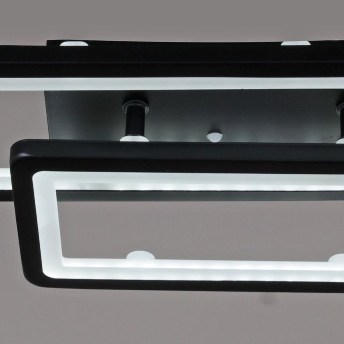 Потолочный светильник 03629-0.3-02A BK (металл, цвет черный) - купить Потолочные светильники по цене 2920 Потолочный светильник 03629-0.3-02A BK (металл, цвет черный) - купить Потолочные светильники по цене 2920