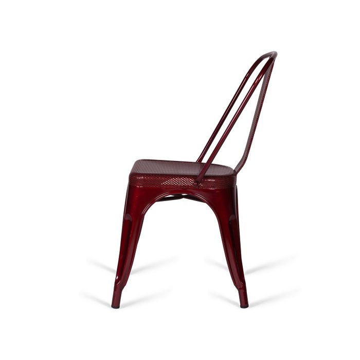 Стул Tolix Marais PP бордового цвета - купить Обеденные стулья по цене 7976.0