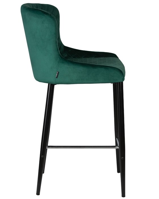 Стул барный Christian темно-зеленого цвета - лучшие Барные стулья в INMYROOM