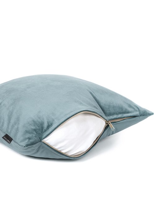 Декоративная подушка Monaco mint 45х45 бирюзового цвета - купить Декоративные подушки по цене 1194.0