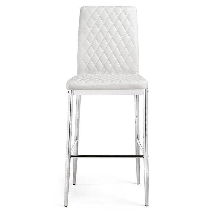 Стул полубарный Teon белого цвета - купить Барные стулья по цене 5050.0
