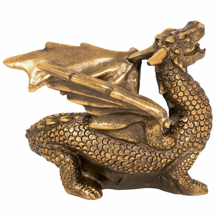 Пепельница Дракон бронзового цвета - купить Аксессуары для гостиной по цене 2653.0