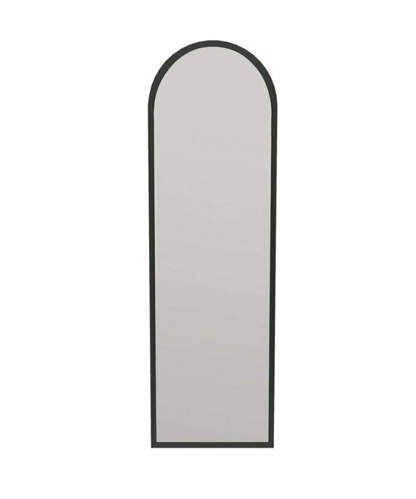 Настенное зеркало Decor 50х160 в раме черного цвета Настенное зеркало Decor 50х160 в раме черного цвета