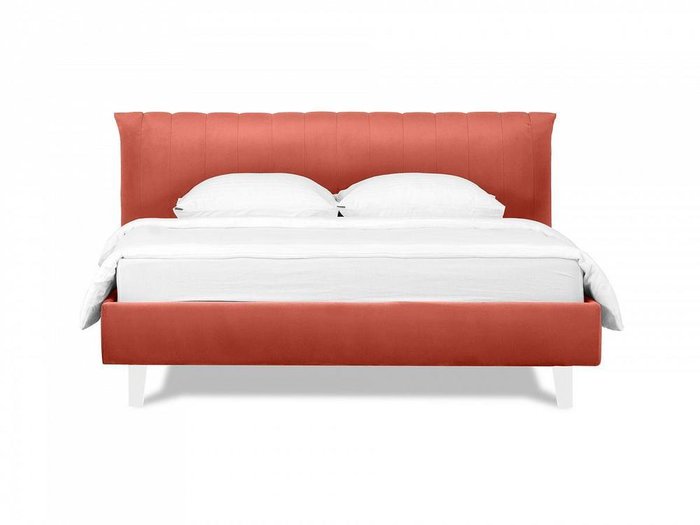 Кровать Queen Anastasia L 160х200 кораллового цвета