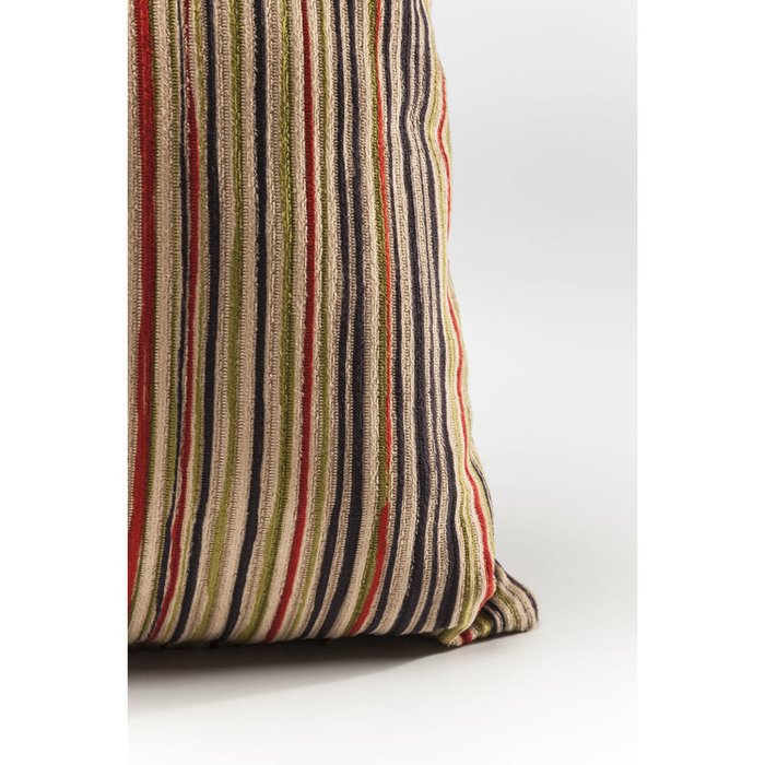 Подушка Earth с полосатым принтом - лучшие Декоративные подушки в INMYROOM