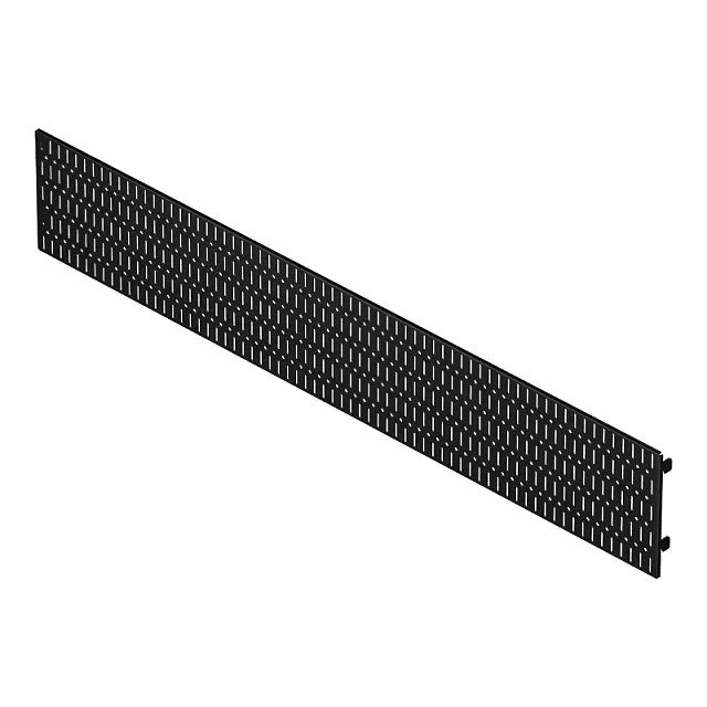 Перфорированная панель 89x16 черного цвета Перфорированная панель 89x16 черного цвета