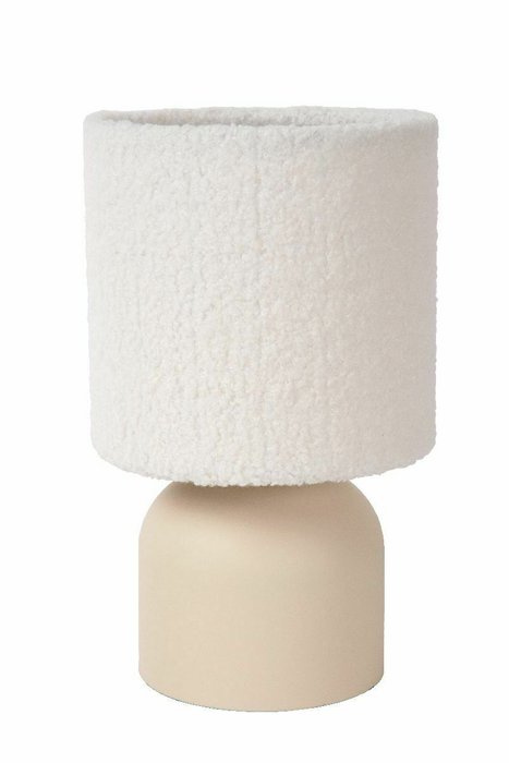 Настольная лампа Woolly 10516/01/38 (ткань, цвет кремовый) - купить Настольные лампы по цене 6490.0