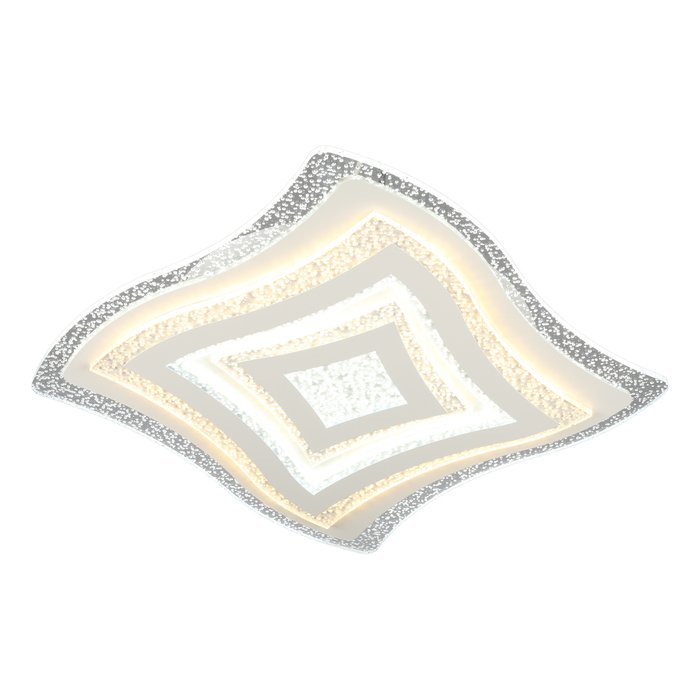 Потолочная светодиодная люстра Spoleto белого цвета
