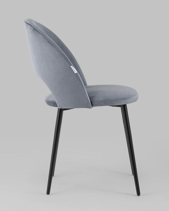 Стул Меган серого цвета - лучшие Обеденные стулья в INMYROOM
