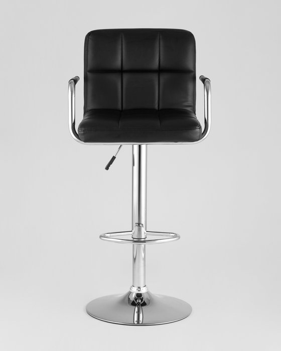 Барный стул Малави черного цвета - лучшие Барные стулья в INMYROOM