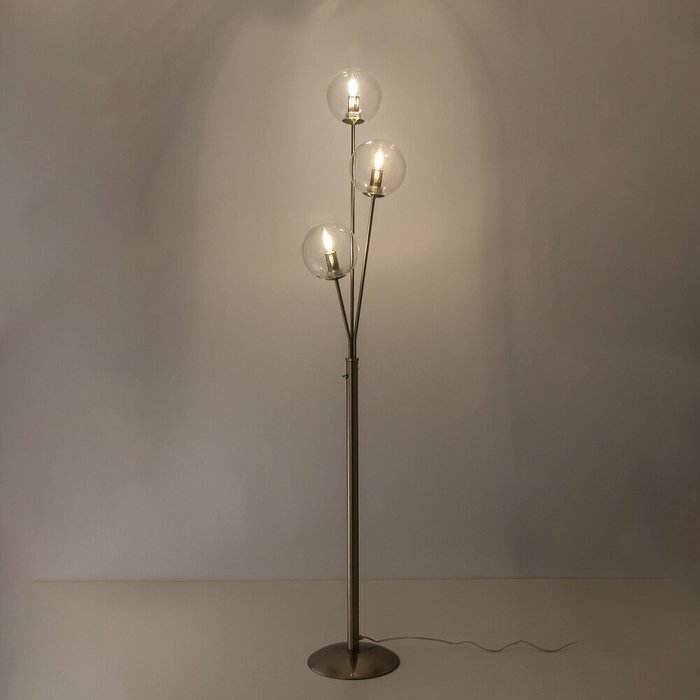 Citilux Томми CL102931 Торшер Матовый Хром - лучшие Торшеры в INMYROOM