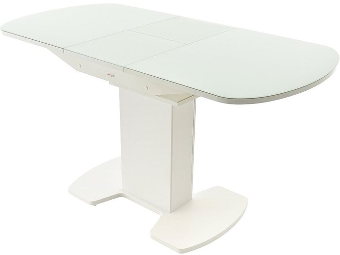 Стол раздвижной Корсика белого цвета - лучшие Обеденные столы в INMYROOM