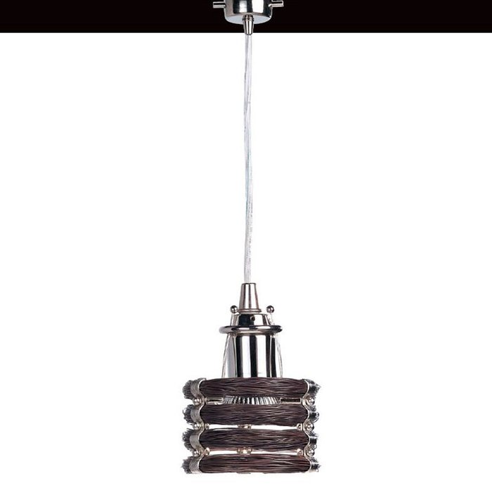 Подвесной светильник Lamp International ALET из латуни и полированного никеля - купить Подвесные светильники по цене 20960.0