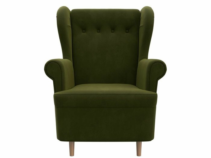 Кресло Торин зеленого цвета - купить Интерьерные кресла по цене 24999.0