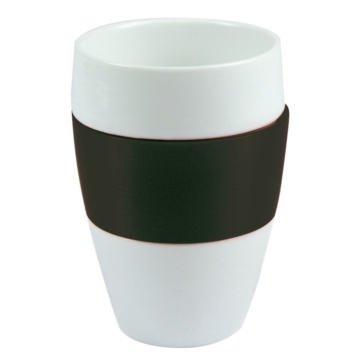 Чашка Aroma чёрно-белого цвета
