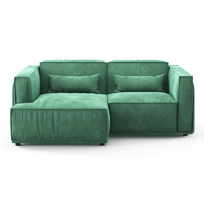 Угловой диван Vento Classic зеленого цвета - купить Угловые диваны по цене 107500.0