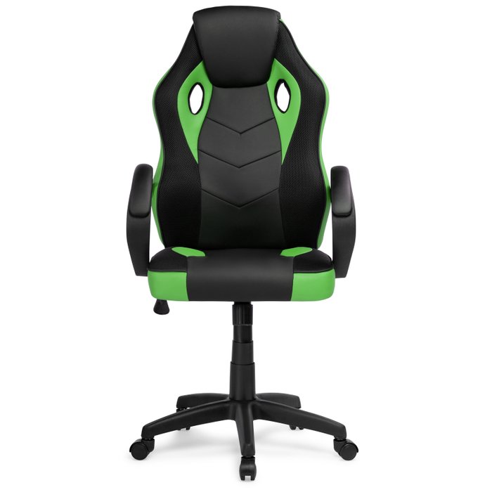 Компьютерное кресло Kard черно-зеленого цвета - лучшие Офисные кресла в INMYROOM