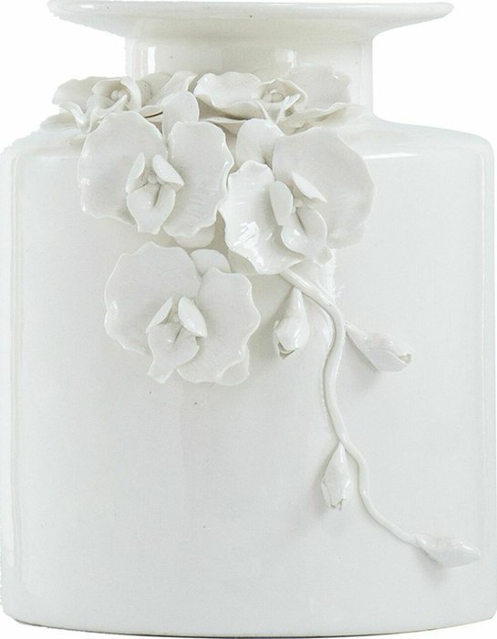 Керамическая ваза белого цвета - купить Вазы  по цене 8800.0