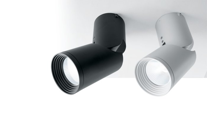 Потолочный светодиодный светильник черного цвета - купить Потолочные светильники по цене 2003.0