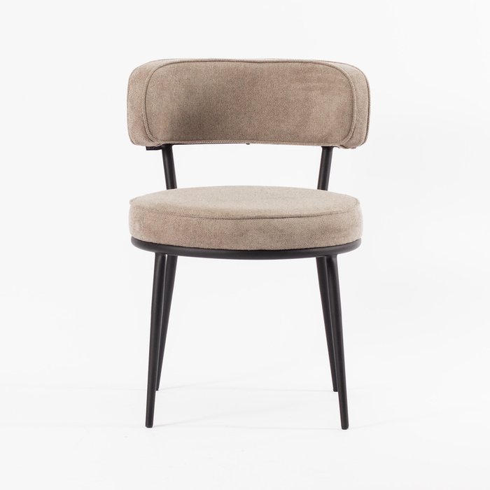 Стул Бодрум бежево-коричневого цвета - купить Обеденные стулья по цене 16990