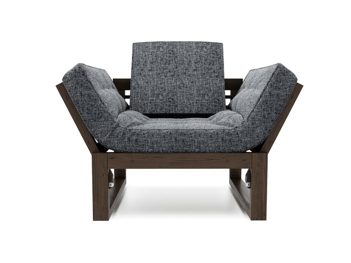 Кресло-трансформер из рогожки Балтик темно-серого цвета - купить Интерьерные кресла по цене 24990.0