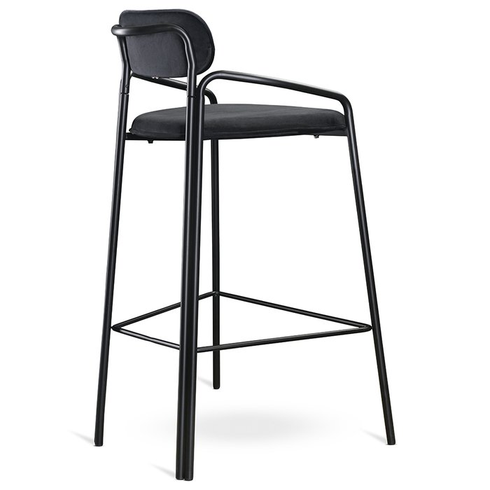 Набор из двух барных стульев Ror round черного цвета - лучшие Барные стулья в INMYROOM