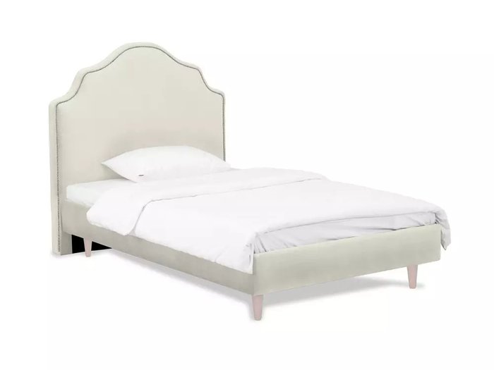 Кровать Princess II L 120х200 светло-серого цвета