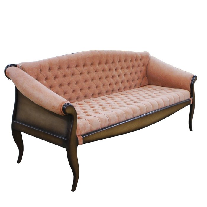 Диван Марсель Гранд розово-оранжевого цвета - купить Прямые диваны по цене 208913.0